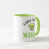 『アイ・ラブ・ユー・ソ・マッチャ』 マグカップ (正面右)