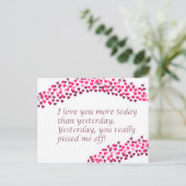 アイ・ラブ・ユー・モア・トゥデイ ポストカード (スタンド正面)