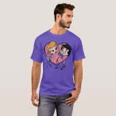 アイ・ラブ・ルーシー カートゥーン ラブ ガール Tシャツ (正面フル)