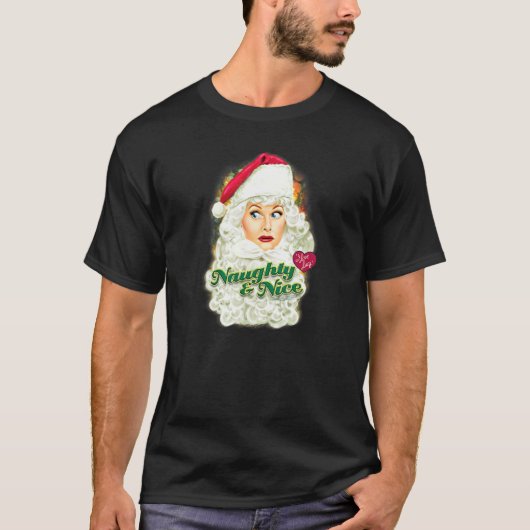 アイ・ラブ・ルーシー サンタ Tシャツ (正面)