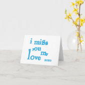 アイ・恋しく思ア・マイ・ラブ カード (黄色い花)