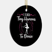アイ・教えチニー・ヒューマンズ・トゥ・ダンス セラミックオーナメント (右)