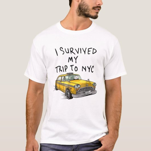 アイ・生き延びマイ・トリップ・トゥ・ニーク Tシャツ (正面)