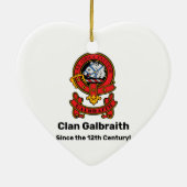 アイ！私はスコットクランのガルブレイスセラミックオーナメント セラミックオーナメント (裏面)
