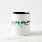 アウェイ・レインボー・パーチング ツートーンマグカップ (中央)