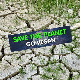 アウェネスビーガン バンパーステッカー