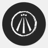 アウェンドルイド異教のケルトウィッカ信者記号 ラウンドシール (正面)