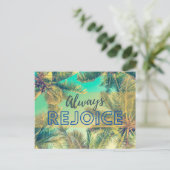 アウォーリージェグリーンパームズ勇気付けられる ポストカード (スタンド正面)