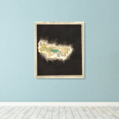 アウグスタン時代1のローマ帝国 キャンバスプリント (インサイチュ (ウッドフロア))