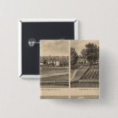 アウグスタ郡ウェイネスボロ 缶バッジ (正面&裏面)