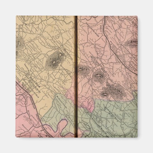 アウグスタ郡サウスリバー マグネット (正面)