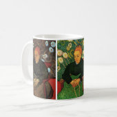 アウグスティナ違うーヌ・ロウリンの3バンゴッホポートレート コーヒーマグカップ (正面左)
