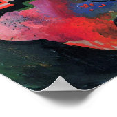 アウグスト・マッケによる色彩の構成、ヴィンテージアート ポスター (角)