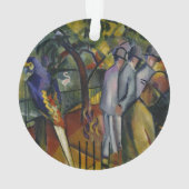 アウグスト・マッケ|の動物園I オーナメント (裏面)