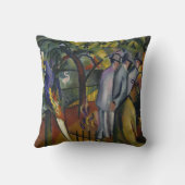 アウグスト・マッケ|の動物園I クッション (裏面)