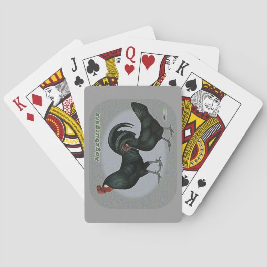 アウグスバーガー鳥 トランプ (裏面)