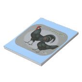 アウグスバーガー鳥 ノートパッド (回転)