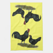アウグスバーガー鶏 キッチンタオル (縦)