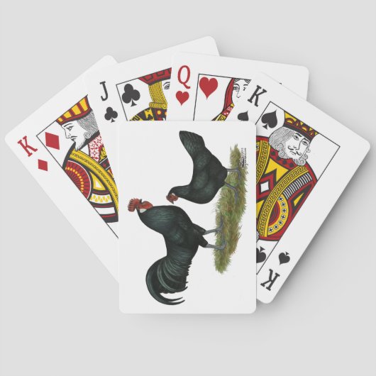 アウグスバーガー鶏 トランプ (裏面)