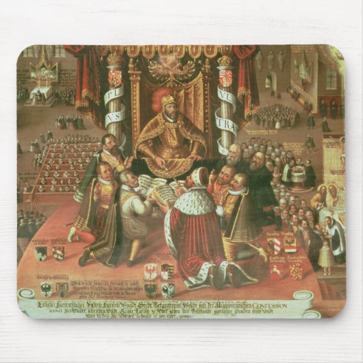 アウグスブルクの告白の配達 マウスパッド (正面)