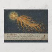 アウグスブルクの奇跡の書CC0904の彗星 ポストカード (正面)
