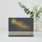 アウグスブルクの奇跡の書CC0904の彗星 ポストカード (スタンド正面)