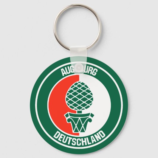 アウグスブルク丸エンブレム キーホルダー (正面)