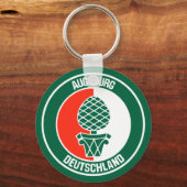 アウグスブルク丸エンブレム キーホルダー (正面)