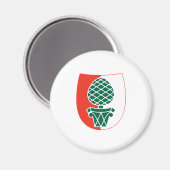 アウグスブルク公式コートオブアームズGermany Heralry マグネット (正面/裏面)