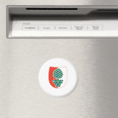 アウグスブルク公式コートオブアームズGermany Heralry マグネット (インサイチュ (食洗機))