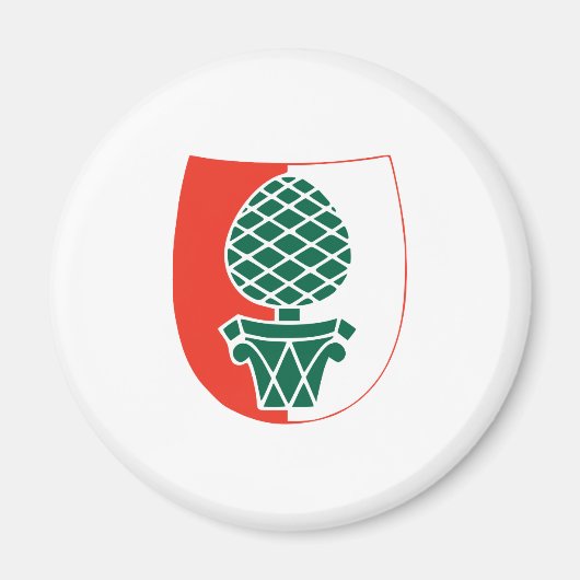 アウグスブルク公式コートオブアームズGermany Heralry マグネット (正面)