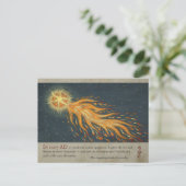 アウグスブルク奇跡の本CC0477からの彗星 ポストカード (スタンド正面)