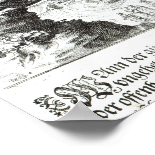 アウグスブルク市はカトリック教徒を受け入れざるを得なかった ポスター (角)