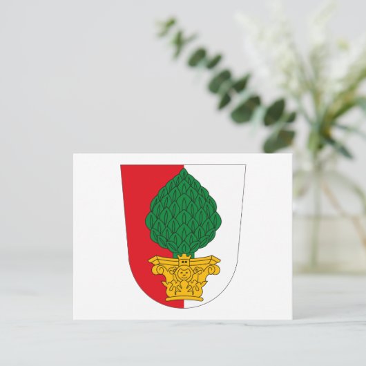 アウグスブルク紋章 ポストカード (スタンド正面)