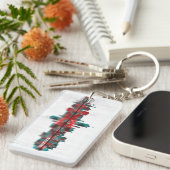 アウグスブルク・ドイツ・スカイライン キーホルダー (正面右)