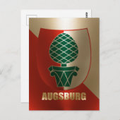 アウグスブルク ポストカード (正面/裏面)