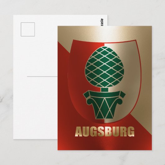 アウグスブルク ポストカード (正面/裏面)