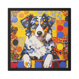 アウシカラフルーポップ・アートのアート メタルプリント