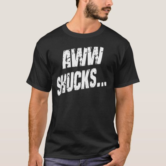 アウシュックコーンことわざグラフィック Tシャツ (正面)