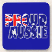 アウシ誇りを持ったー コースター (正面)