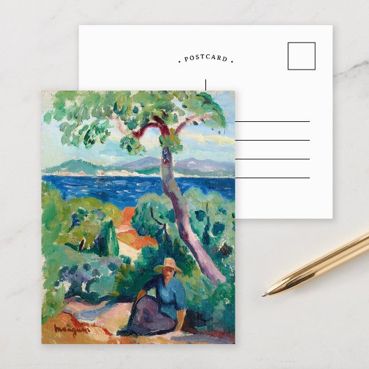 アウスターレの後ろの道 | アンリマンギン ポストカード