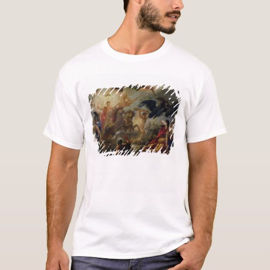 アウステルリッツの戦いのアレゴリー Tシャツ (正面)