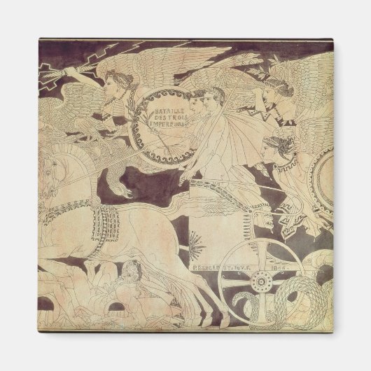 アウステルリッツの戦いの寓話 マグネット (正面)