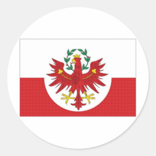 アウストリアチロル国旗 ラウンドシール
