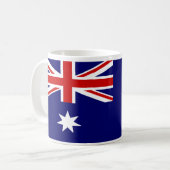 アウスト国旗 コーヒーマグカップ (正面左)