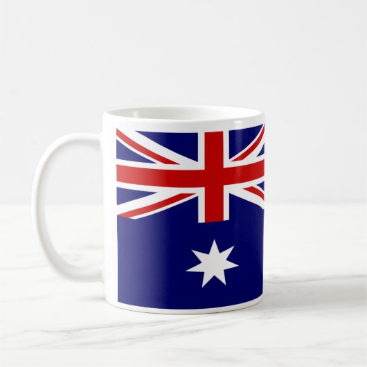 アウスト国旗 コーヒーマグカップ (左)