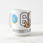 アウス・ドワイトD.アイゼンハワーMUG CVN-69 コーヒーマグカップ (正面左)