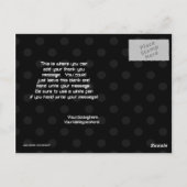 アウターエイリアンボーイ感謝していズユー ポストカード (裏面)