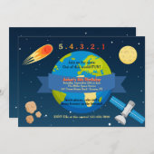 アウタースペースアドベンチャー招待状 招待状 (正面/裏面)