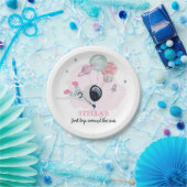 アウタースペースガール1stのまわりにトリップザサン誕生日 ペーパープレート (パーティー)